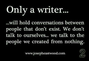 Only a writer
