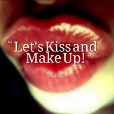 kiss and makeup