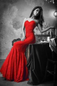 red-dress